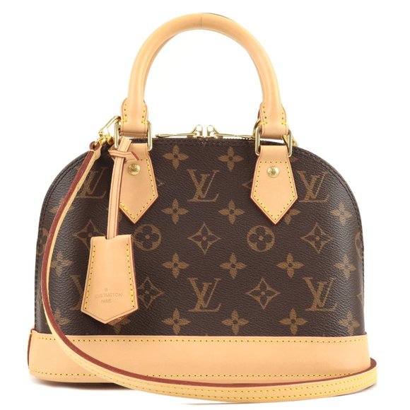 Alma BB Monogram Canvas Hand Bag - Picture 1 of 8